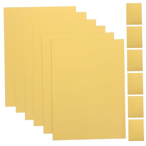 CANIGHT 50 Blatt Albumkarton Golden Papier von CANIGHT