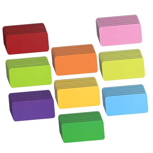 CANIGHT 54St magnetisches Etikett Magnetclips Magnete kühlschrankaufkleber magnet für kühlschrank magnetleiste namensaufkleber Whiteboard-Etiketten-Tag magnetische Namensschilder Colorful von CANIGHT