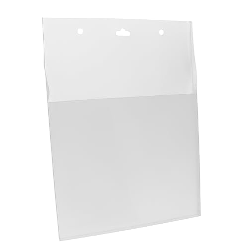 CANIGHT 6 Stk Büro-wandorganisator Organizer Zum Aufhängen Von Ordnern Dokumentenumschläge Tapeten-organizer Einzeltaschen-aktenordner Wanddatei Ordnerhalter Für Die Wand Transparent Pp von CANIGHT