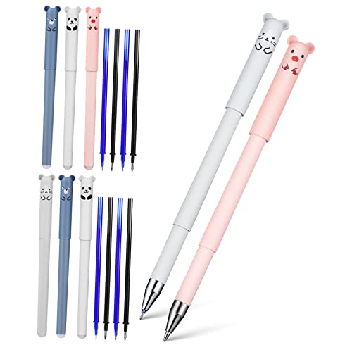 CANIGHT 8 Stk löschbarer Kugelschreiber Signierstifte Schreibstifte für Kinder briefpapier kinder radierbare kugelschreiber erasable pens Schreibwaren für Studenten Partygeschenke Plastik von CANIGHT