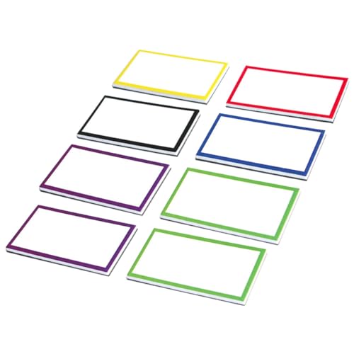 CANIGHT 8st Magnetetikett Aufkleber Magnetische Namensschilder Trocken Abwischbare Kühlschrankmagnete Whiteboard-namensschilder Trocken Abwischbare Etiketten Colorful Gummi Magnetisch von CANIGHT