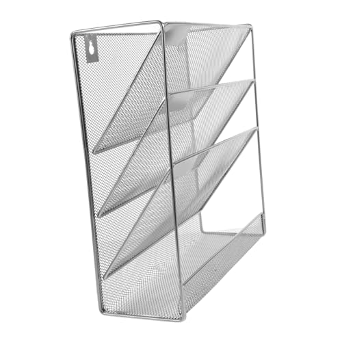 CANIGHT Aktenständer Wand Organizer Zeitschriftenständer Präsentationsständer Wandmontierter Dokumentenständer Broschürenständer Dokumentenhalter Büro Aktenständer von CANIGHT