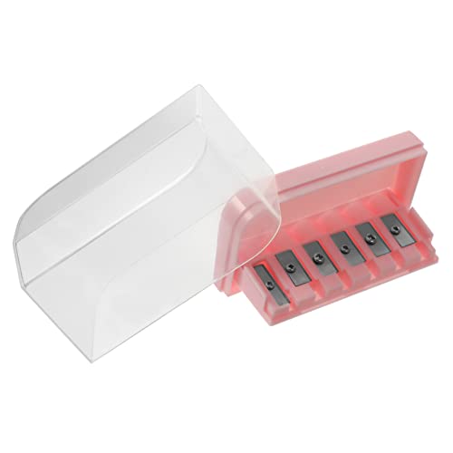 CANIGHT Anspitzer Handbleistiftspitzer Bleistiftspitzer Masse Kinderwerkzeuge pencil sharpener für schulanfang manueller Bleistiftspitzer tragbarer Bleistiftspitzer Abs Rosa von CANIGHT