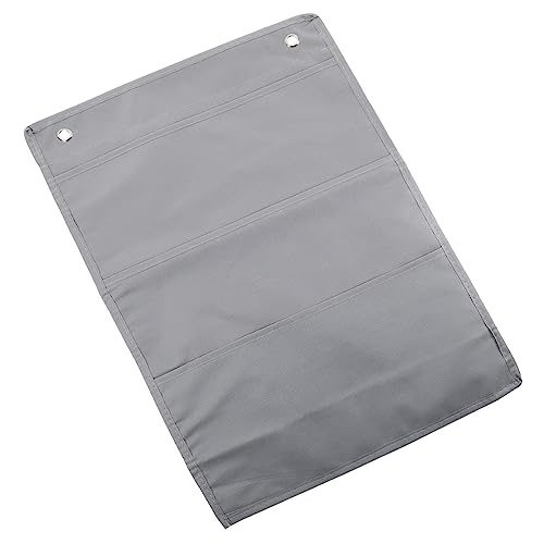 CANIGHT Aufbewahrungstasche für Büroordner Organizer für Hängemappen Aktentaschen Wand Kunst büroorganizer dokumente organizer Dokumentenhalter praktische Hängetaschen Oxford-Stoff Grey von CANIGHT