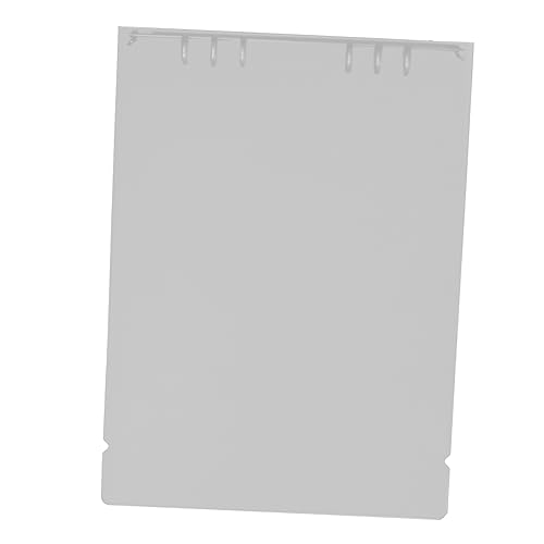 CANIGHT Binder Notizbuchhülle Dokumentenspeicherordner Präsentationsmappen Binder prüfen A4 Ordner plastikordner aufbewahrungsmappe Ordner für die Schulästhetik Binder-Notizbuch-Cover Weiß von CANIGHT