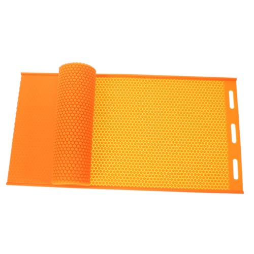 CANIGHT Blatt Auf Wabenbasis Bienenwachs Wabenkerzen DIY Flexibles Bienenstockwachs Für Maschine Prägewerkzeug Handgefertigte Form Dekor Flexibles Trim DIY Werkzeug Orange von CANIGHT