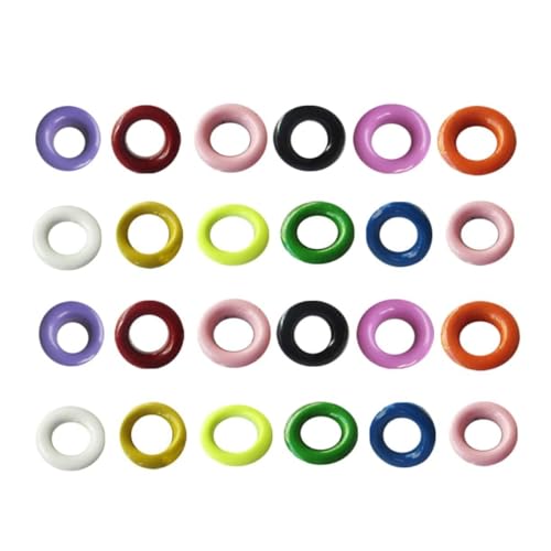 CANIGHT Bunte Druckknopf Ösen Set 8mm Eyelet Kit Für DIY Dekoration Stoffe Und Bastelprojekte Grommet Eyelets Mit Lochzange Zubehör von CANIGHT