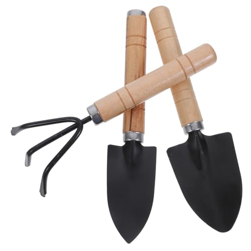 CANIGHT Gartengeräte Set 6 Teilig Rechen Schaufel Gartenkelle Gartenschaufel Und Gartenspaten Handwerkzeug Zubehör Für Gärtner Und Gartenliebhaber Ideal Für Pflanzen Und von CANIGHT