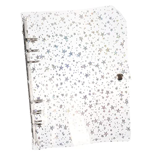 CANIGHT Gypsophila-binder Ästhetischer Binder Ordnerabdeckung Ordnerringschutz 6-ringbuch Buchdeckelhülle Bürobedarf Schulzubehör Reise Sammelalbum Planer Budgetordner Scrapbook-cover Pvc von CANIGHT