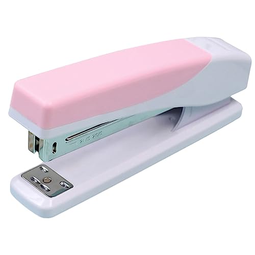 CANIGHT Hefter Bürodekoration Dekor für Büro drehbarer Schreibtisch Desktop-Schreibtisch Taschen- office organizer büro organizer Büro muss haben Office-Bindungstool Metall Rosa von CANIGHT