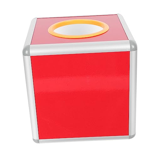 CANIGHT Kasten Lotterie-Box transparenter Spendenfall Lotterieinhaber Tombola-Zubehör storage boxes aufbwahrungs-box Spende liefern Spende Zubehör Einbrennlackplatte mit mittlerer Faser von CANIGHT