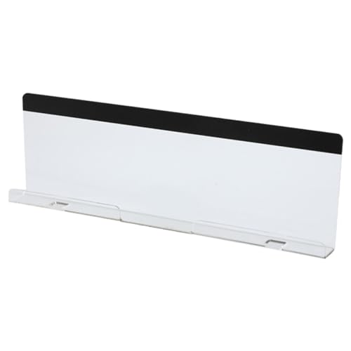 CANIGHT Nachrichten-aufbewahrung Tafel Notizblockhalter Memoboard Für Computerbildschirme Monitor-seitenwand Memoboard Überwachen Memo-notiztafeln Messageboard Überwachen Transparent Acryl von CANIGHT