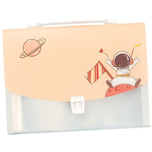 CANIGHT Ordner Mit Mehreren Ebenen Aktenordner Erweitern Erweiterbarer Ordner Desktop-organizer Dateiordner-organizer Papierordner Halter Für Dokumentenordner Bindemappen Plastik Orange von CANIGHT