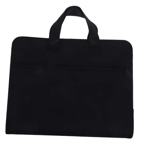 CANIGHT Organtasche Aufbewahrungstasche Für Dokumente Praktischer Quittungs-organizer Handdokumententasche Aktentasche Erweitern Entsprechender Dateiorganisator Aktenhalter Black Pp von CANIGHT