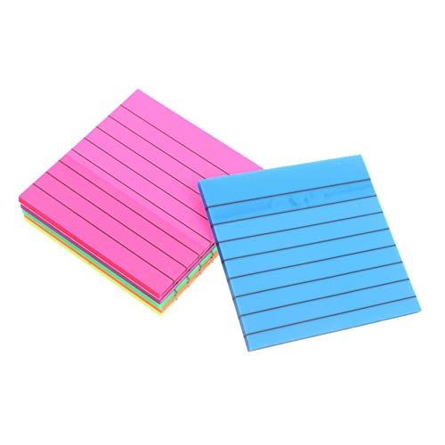 CANIGHT Praktische Transparente Haftnotizen Abreißbare Memo Pads Für To Do Listen Und Termine 6 Farben Ideal Für Büro Schule Und Zuhause von CANIGHT