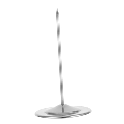 CANIGHT Restaurant-quittungsgabel Spitze Des Memo-belegs Spike-stick Aus Papiernotizen Quittung Spike-stick Quittung Spike Halter Rechnungsgabel-ticketspitze Rostfreier Stahl Silver von CANIGHT