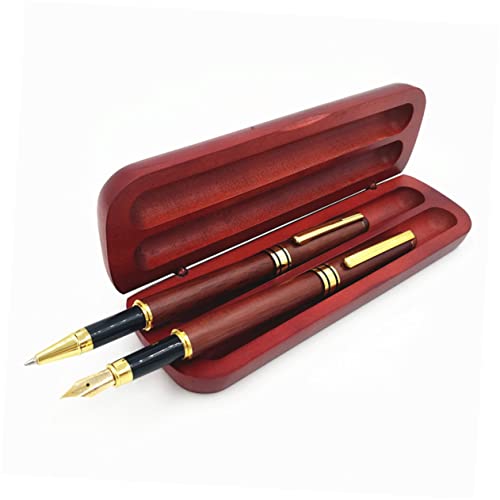 CANIGHT Signierstift Set Aus Hochwertigem Rosewood Inklusive Füllfederhalter Und Kasse Ideal Für Schulbedarf Und Kreative Projekte Personalisierbare Namensaufkleber Erhältlich von CANIGHT