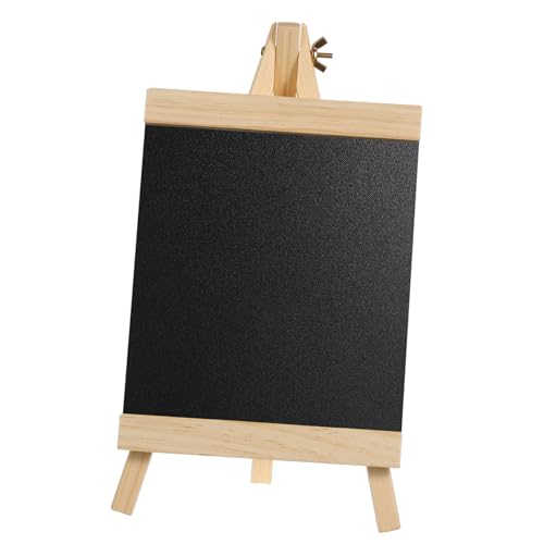 CANIGHT Tafel write board tablettstift dekorative paneele schwartenbrett Tischdekoration Staffelei für Hochzeitsschild Hochzeit Zeichen Willkommen auf unserem Hochzeitsschild Holz Black von CANIGHT