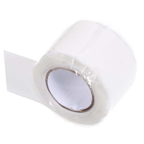 CANIGHT Wasserdichtes Reparaturband Schälen Und Abdichten Reparaturband Für Schläuche Wetterfestes Klebeband Schwarzes Tittentape Schwarzes Klebeband Dichtband Für Rohre Im Freien Pvc Weiß von CANIGHT