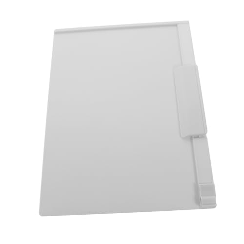 CANIGHT Zwischenablage speichern Dateiordner-Zwischenablage Büro-Hartfaserplatte Büroklammern schreibtafel buchstabentafel tragbares Schreib-Klemmbrett Office-Dokumentenklammern pp Grey von CANIGHT