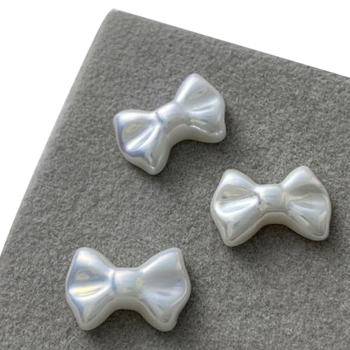 3-teiliges Set mit 3D-Glitzer-Strasssteinen, Zubehör in Schleifenform, Charm-Maniküre für Damen von CANNXI