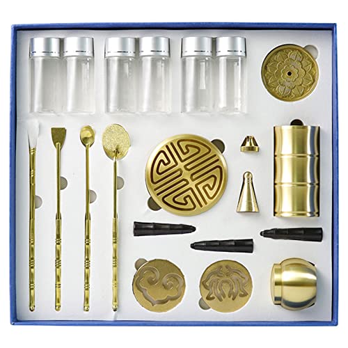 CANNXI Kerzenformen, 18-teiliges Set, Messingherstellung, Straße, Einführungs-Set, professionelles Heimformzubehör von CANNXI