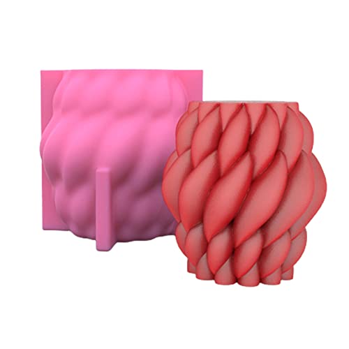 CANNXI Kerzenformen, Regentropfenform, Kristall, Epoxidharz, geometrisch, gebogene Säulen, Silikonharz, ästhetische Heimdekoration, Gießwerkzeuge von CANNXI