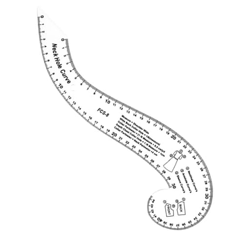 Französische gebogene Lineal-Vorlagen für professionelle Schneider und Anfänger, Modedesign, Kleidungsmuster, Schneiderei von CANNXI