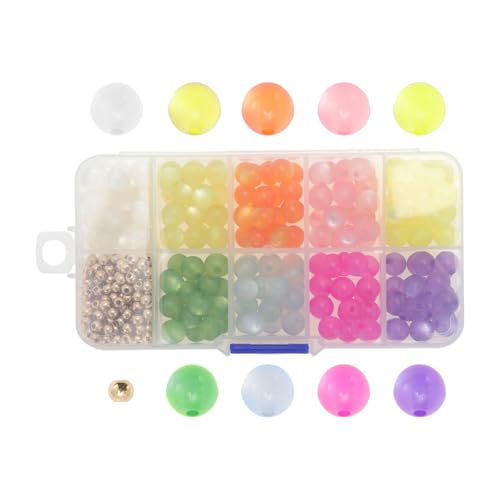 CAPASTEC 1 Set 380 Stk. 8mm 4mm Runde Glasperlen für Armbänder, Armbandperlen, Glasperlen für Schmuckarmbandherstellung DIY Basteln, Sortierte Farbe CAPASTEC 1 Set 380 Stk. 8mm 4mm Runde Glasperlen für Armbänder, Armbandperlen, Glasperlen für Schmuckarmbandherstellung DIY Basteln, Sortierte Farbe von CAPASTEC