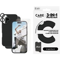 CARE by PanzerGlass® 3-in-1 Schutz-Set für Apple iPhone 16 von CARE by PanzerGlass®