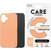 CARE by PanzerGlass® Fashionable Case Handy-Cover für Apple iPhone 16 Plus orange von CARE by PanzerGlass®