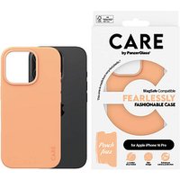 CARE by PanzerGlass® Fashionable Case Handy-Cover für Apple iPhone 16 Pro orange von CARE by PanzerGlass®