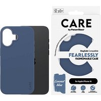 CARE by PanzerGlass® Fashionable Case Handy-Cover für Apple iPhone 16 blau von CARE by PanzerGlass®