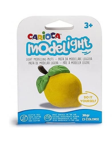 CARIOCA 184231 Pasta MODELIGHT 30 GR Ton und Modelliermasse, Kürbis von CARIOCA