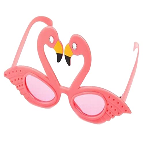 CARISSETT Strandbrille, lustige Flamingo-Partybrille, Partybrille, lustige Brille, Strandparty-Gastgeschenk von CARISSETT