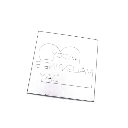 Stanzformen „Happy Valentine's Day“ Schablonen Scrapbooking Kartenalbum Dekorationen von CARISSETT
