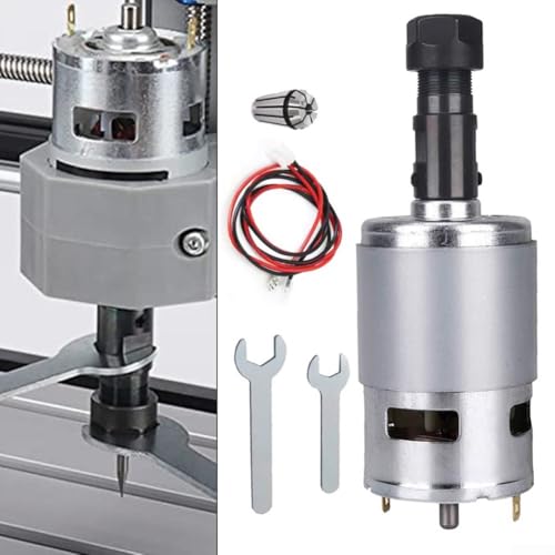 CNC 775 Spindelmotor 100W 24VDC 20000RMP + ER11 Spannzange für Ihre CNC-Anwendungen von CARMOTTER