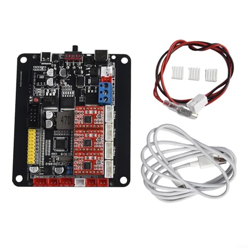 CNC-Controller-Steuerplatine, 1.1 GRBL Controller, breite 3-Achsen-Schrittmotor-Spindel-Treiberplatine, 12 V, 36 V Eingang von CARMOTTER