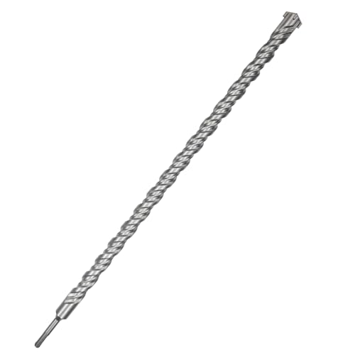 CAVATINY 28 x 600mm SDS Plus Bohrer Set - SDS Hammerbohrer für beton, ziegel, zement, stein mit 4 Schneiden - SDS Plus-Schaft passend für Bohrhammer von CAVATINY