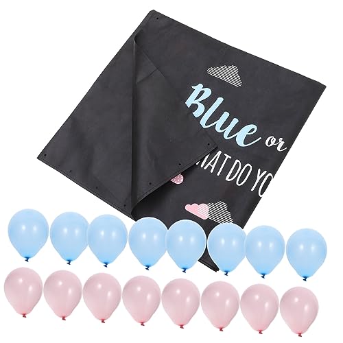 CAXUSD 1 Satz -geschlechts-ballon-tasche Streamer Ballondekoration Und Goldene Luftballons Party Konfetti Marineblaue Luftballons Latexballon Luftballons Zum Geburtstag Emulsion von CAXUSD