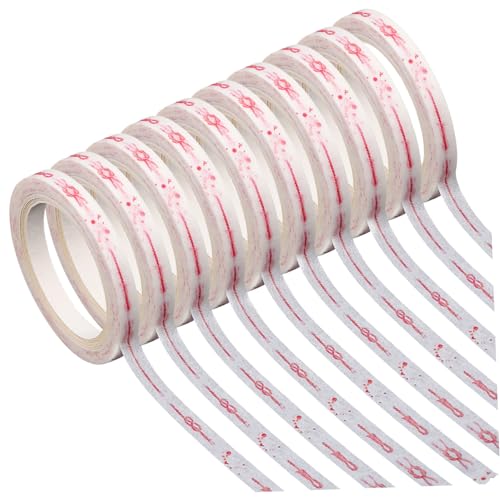 CAXUSD 10 Rollen Bandset geschenkband Washi-Tape DIY-Klebeband Handgemachtes Tape Dekorativer Kork Notizbuch DIY Washi Tape Washi-Klebeband Klebeband für Scrapbooking Druckband Papier von CAXUSD