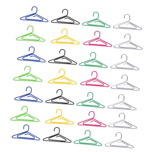 CAXUSD 100 Stück Kleiderbügel -papierklamme Notizbuch-büroklammern Mini -papierclips Papierklammern Einwickeln Kleine Papierklammern Süße Bindeklammern Miniclips Plastik CAXUSD 100 Stück Kleiderbügel -papierklamme Notizbuch-büroklammern Mini -papierclips Papierklammern Einwickeln Kleine Papierklammern Süße Bindeklammern Miniclips Plastik von CAXUSD