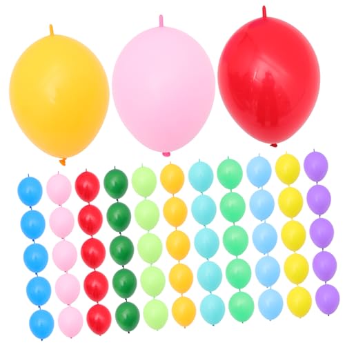 CAXUSD 100 Stück Schwanzballon Jubiläums-ballonbogen Luftballons in Roségold Festival Gänseblümchen Ballons Dekorativer Luftballon Grad Ballonboxen Hochzeit Luftballons Mit Party Emulsion von CAXUSD