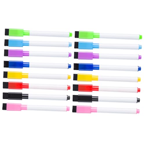 CAXUSD 18pcs Magnetmarker Stifte Bequeme Trockenerase -marker Tragbare Whiteboard -marker von CAXUSD