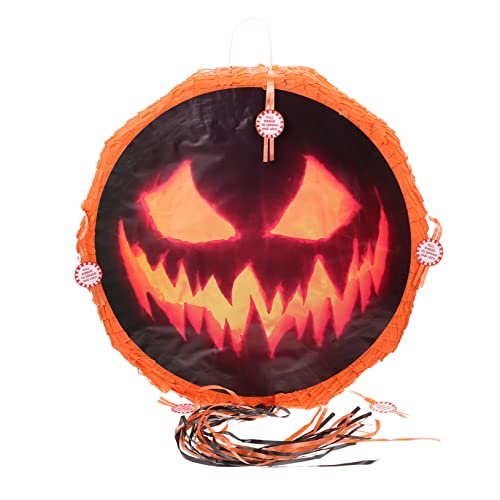 CAXUSD 1Stk Kürbis Piñatas Süßes Saures Piñata Fiestas Dekorationen Partybevorzugung Ballons Kinderspielzeug Spielzeuge Halloween-Piñata Pinata-Spielzeug Karton schmücken Füllstoff Papier von CAXUSD