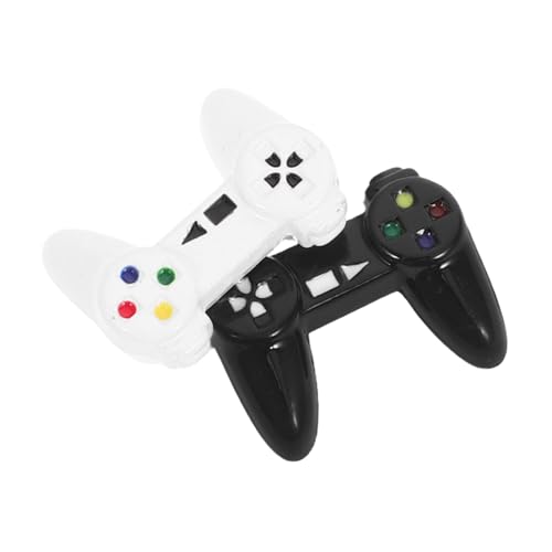 CAXUSD 2 Stück Mini Gamepad Modell Miniatur Puppenhaus Game Controller Simuliertes Gamepad Winziges Gamepad Simuliertes Winziges Gamepad Miniatur Gamepad Dekoration von CAXUSD