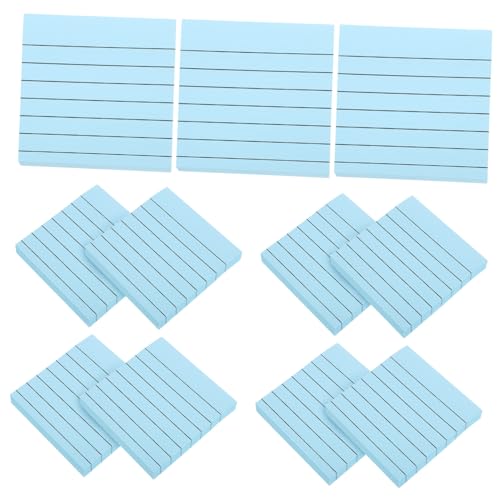 CAXUSD 20st Haftnotiz Mini-notizbuch Pastell Schule Kleiner Notizblock Trocken Abwischbare Marker Mit Feiner Spitze Notizblock Mini Weiße Tafel Notizen Trocken Löschen Planke Papier Blue von CAXUSD