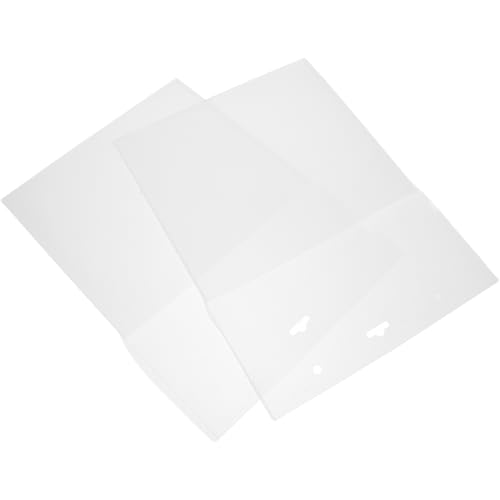 CAXUSD 2st Wandmontierter Aktenhalter Wandordner Fürs Büro Wand-mail-organizer Ordnerhalter Für Die Wand Organizer Für Hängende Wandordner Bürowandorganisation Tür Papier Transparent Pp von CAXUSD