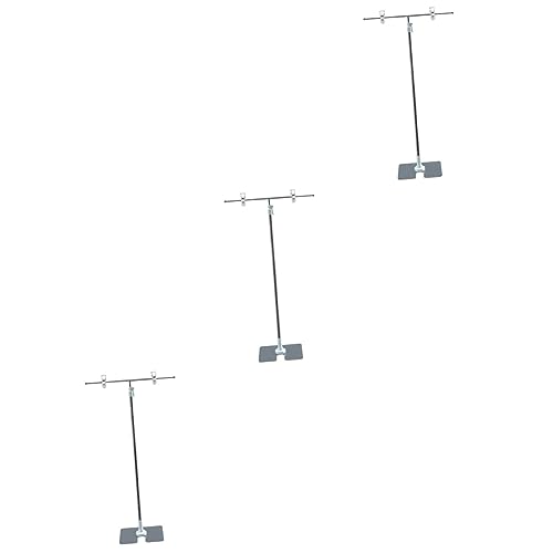 CAXUSD 3 Sätze Poster T-rahmen Türschild Zauberstab Clip Papierhalter Individuelle Beschilderung Etiketten Schilderständer Handhaben Hausschilder Staffeleien Bannerständer Steht Metall von CAXUSD