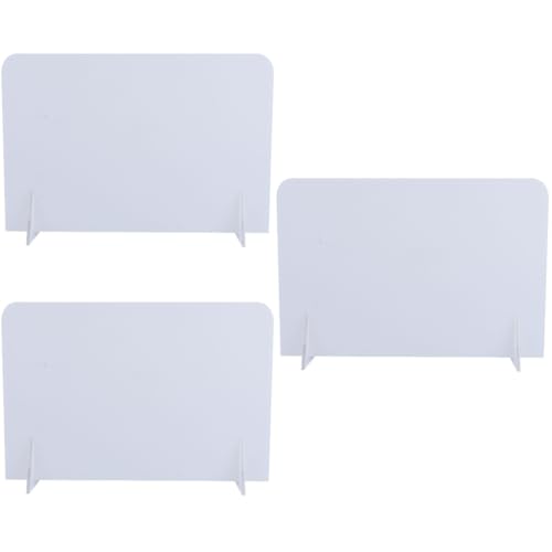 CAXUSD 3 Stk Notiztafel Schüler-Maltafel Whiteboards Bretter Staffelei Whiteboard-Marker Planke schreibtafel schreib tablet Message Board transparente Malplatte Acryl von CAXUSD